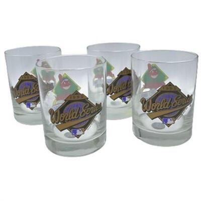 Lot 213
Cleveland Indians 1995 World Series Rock Glasses