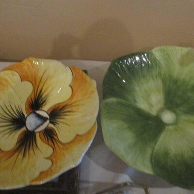 Italian Painted Platters/Bowls