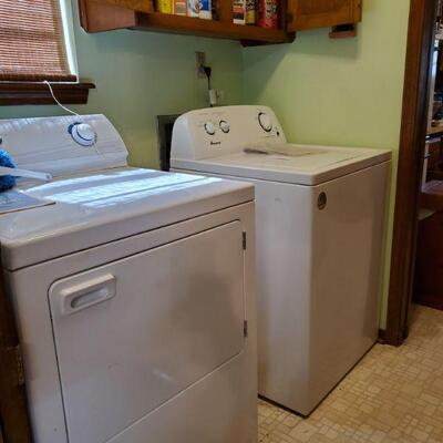 Washer is maytag dryer is whirlpool