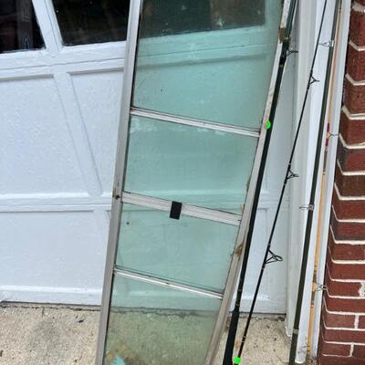 Truck back glass