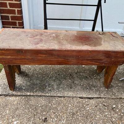 Cedar bench $25
