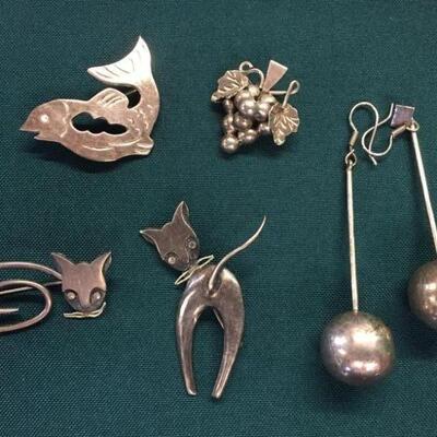 Vintage Taxco Silver 
