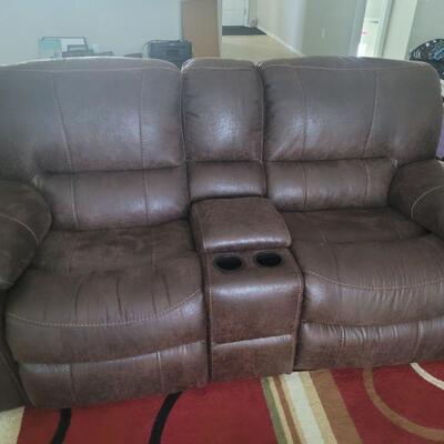 two seat couch both recline