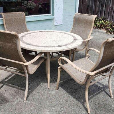 HKT010 - Patio Table And Chair Set