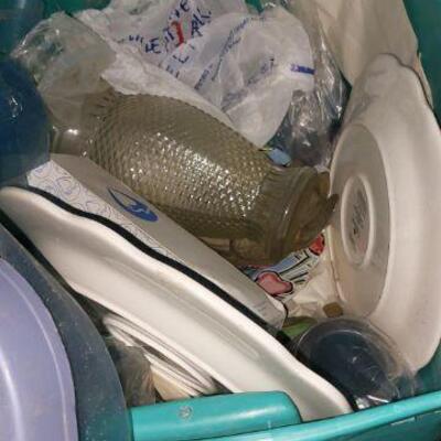 Dishes and housewares all .10c 