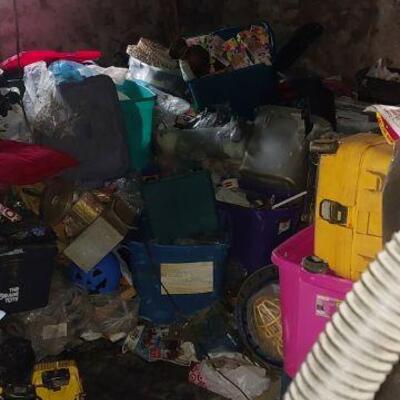 Basement rummage includes some new/packaged items 