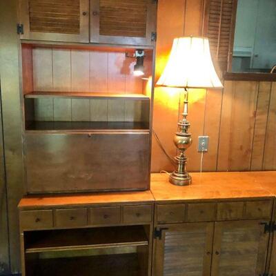Vintage Ethan Allen Bar/Entertainment Center