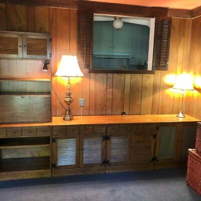 Vintage Ethan Allen Bar/Entertainment Center