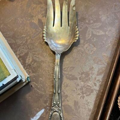 tiffany sterling silver fish fork