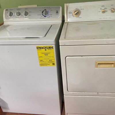 Washer and Dryer