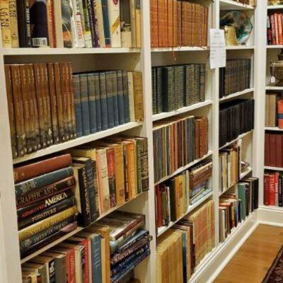 many, many more books
