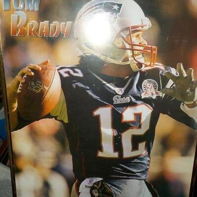 Tom Brady poster.