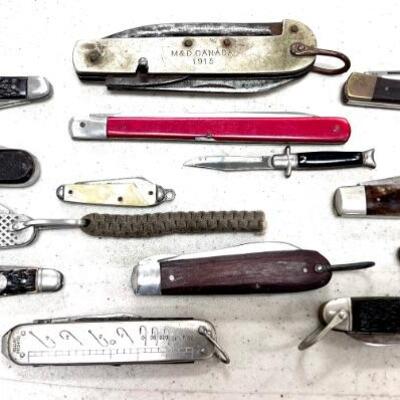 Pocket knives 