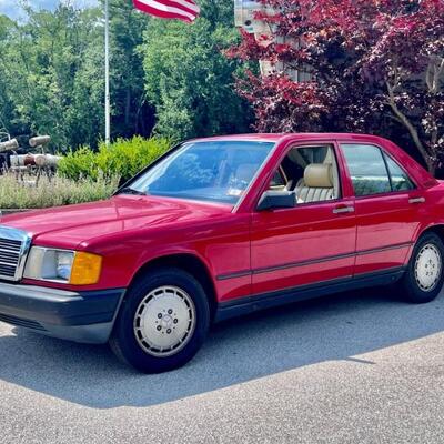 1984 Mercedes 190E, very Clean Runs and Drives,  NH title 