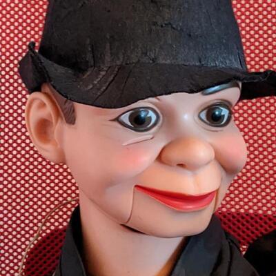 Charlie McCarthy ventriloquists doll by Juro. Works!
