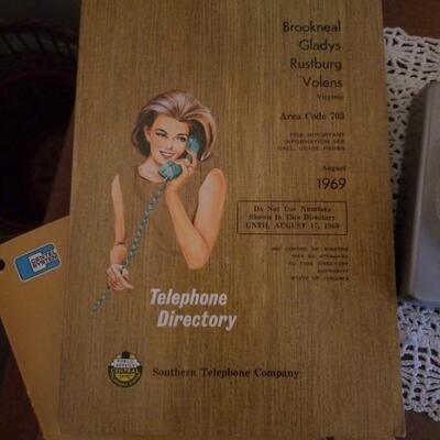 Vintage Local phone directory