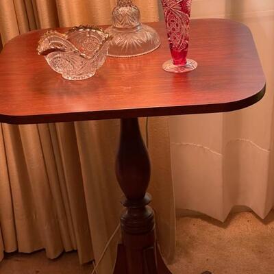 Traditional end table