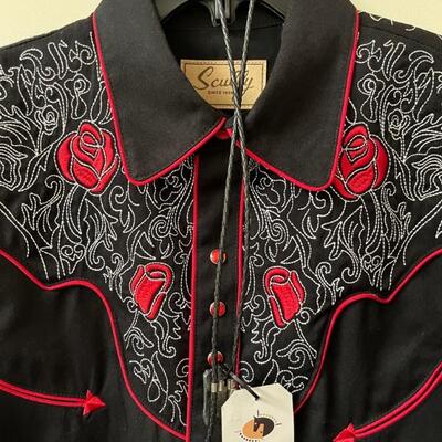 Western Wear shirt, made by Scully, sold by Western Ways