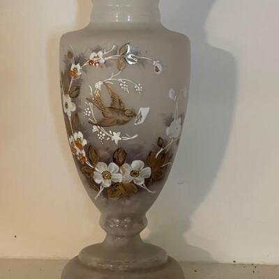 Brietol glass vase - 1 of 2