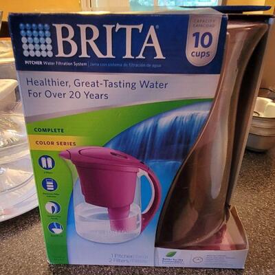 New Brita water filter pitcher