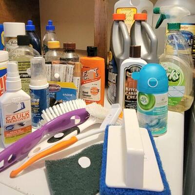 Cleaning supplies 
