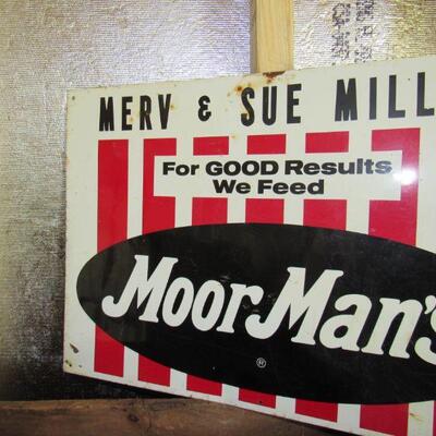 vintage feed sign