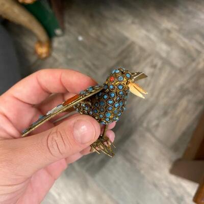 hand made brooch 