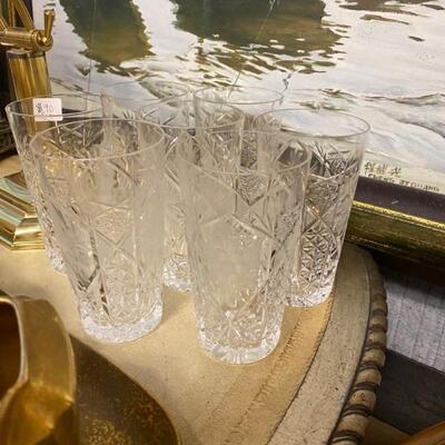 Crystal glasses 