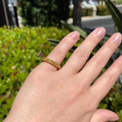 canary diamond ring