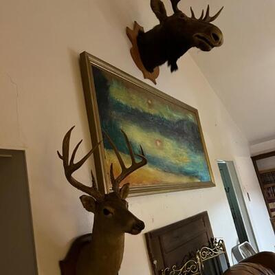 Deer $275. Painting not for sale
Moose??