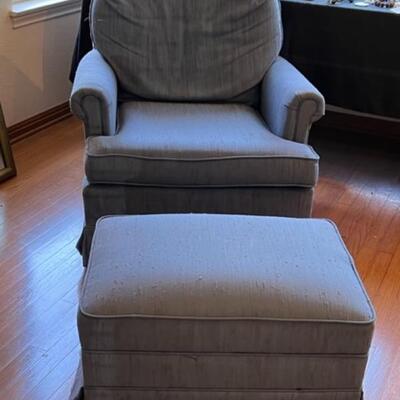 Chair and Ottoman
