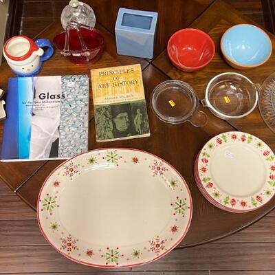China and glass ware, books, ornaments