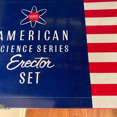 Vintage American Science Series Erector Set.