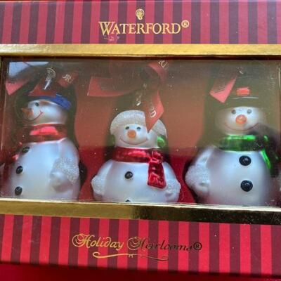 Waterford Ornaments/Box