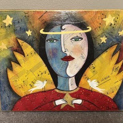 Angel Star by Ft Worth Artist, Lynn Hart Original