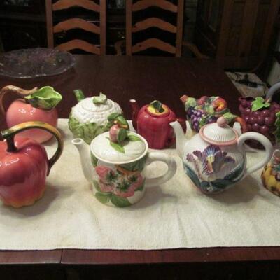 Ceramic Fruit Pitchers
