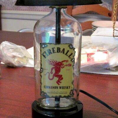 Fireball Cinnamon Whiskey Lamp
