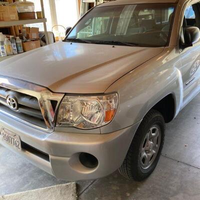  2009 Toyota Tacoma 8,628 miles CURRENT BID $18,500 (Aug 5)