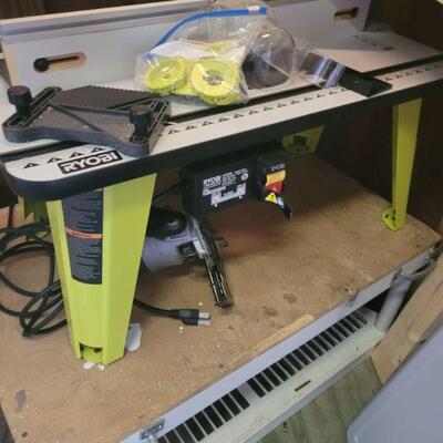 Ryobi Router and table