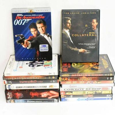 17 DVD's
