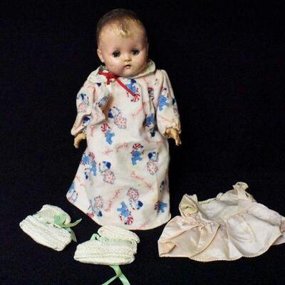 Vintage Eegee 17" Baby Doll