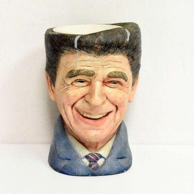 1981 Ronald Reagan Bust Planter