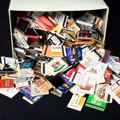 2+ Pounds of Vintage Advertising Matches
