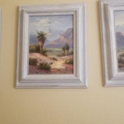 Several california paintings