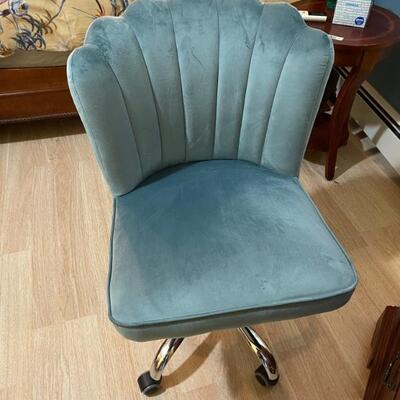 swivel chair aqua