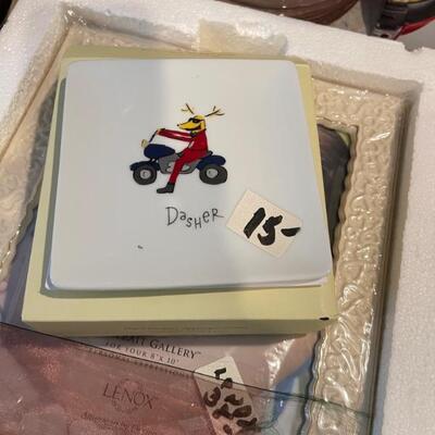 Christmas plates