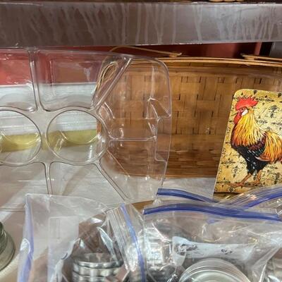 Divided liner for serving tray $22