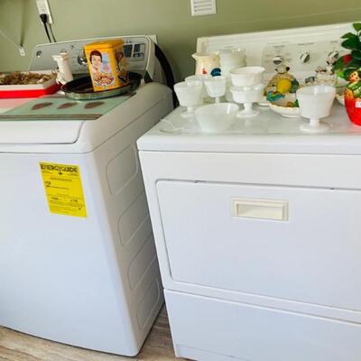 WASHER AND DRYER BOTH ELECTRIC--BRING HELP TO LOAD 