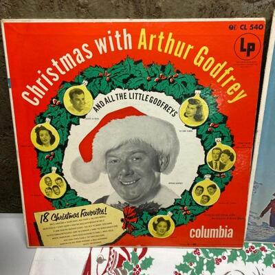 Vintage Christmas Record