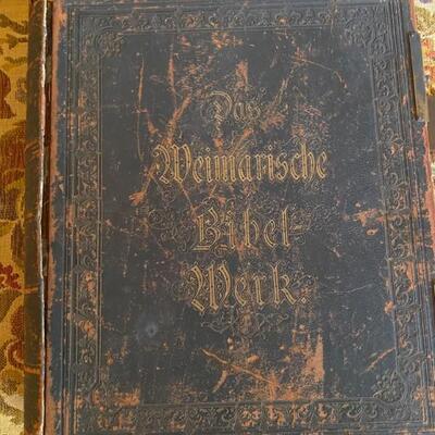 Antique 1880's German Bible